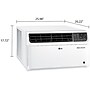 LG 230-Volt 18000 BTU Window Air Conditioner with Remote, WiFi Enabled, White (LW1817IVSM)~#|#~7CE284A3-551B-4AFD-863D29427C0739C9_sc7