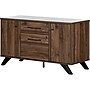 South Shore Helsy 26.75" 2-Drawer Storage Credenza with 4 Shelves, Natural Walnut (13310)~#|#~7CE555B6-06D7-4724-B61D6BFD5EB28933_sc7
