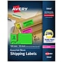 Avery Sure Feed Laser Shipping Labels, 2"x 4", Neon Assorted, 1,000 Labels/Box (5964)~#|#~7CED37CA-59C2-4FAC-B196AA2F4F5710B5_sc7
