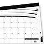 2026 AT-A-GLANCE 21.75" x 17" Monthly Desk Pad Calendar, White/Black (SK22-00-26)~#|#~7CF0494E-898C-44BC-921AB8125B9D31D1_sc7