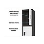 AdirOffice 72"H 4-Tier Black/White Storage Locker (ADI629-204-B-W-DL)~#|#~7CF4229A-43A2-4A55-8BBD9E73D3D0FE6E_sc7