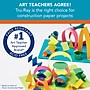 Tru-Ray 12" x 18" Construction Paper, Black, 50 Sheets/Pack, 5 Packs/Bundle (PAC103061-5)~#|#~7CF6E568-9AB4-42BE-A90F7C20008FC31D_sc7