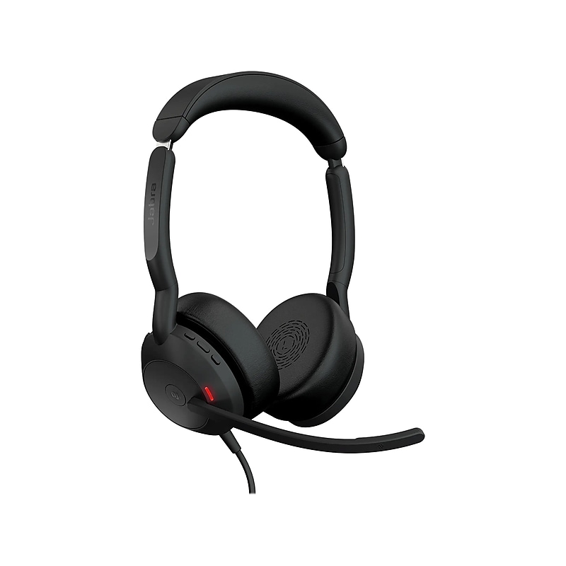jabra Evolve2 50 Active Noise Canceling Bluetooth Stereo Headset, USB-A, UC Certified (25089-989-999) image 1
