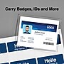 Staples Magnetic Badge Holders, 3" x 4", Vinyl, Clear, 25/Pack (51924)~#|#~7D0040CC-7FCF-4029-811C008378F51218_sc7