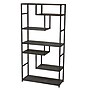 Household Essentials Slate Concrete and Iron Loft Bookshelf (HH8090-1)~#|#~7D0B644D-86B4-43FB-90E78D725A9DF72D_sc7