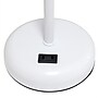 Simple Designs 19.5" LED Table Lamp, White/Gray Shade (LT2024-GOW-CCLB)~#|#~7D0B9CB6-DFFD-4EE1-91B002C054C15C34_sc7