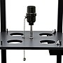 Simple Designs 62.50" Etagere Organizer Storage Shelf Floor Lamp with Linen Shade, Black (LF1014-BLK)~#|#~7D0C6968-F1AF-47DE-9C5ACF68567690E2_sc7