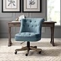 Karat Home Armless Fabric Swivel Task Chair, Blue (HOFMSY0096-BLUE)~#|#~7D135E3D-27B3-4EEB-81AE8F949C89E0DF_sc7