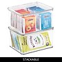 iDESIGN Hinged Lid Organizers, Clear, 6/Set (27826M6)~#|#~7D1679FC-4138-493B-BD15BFC67934B28F_sc7