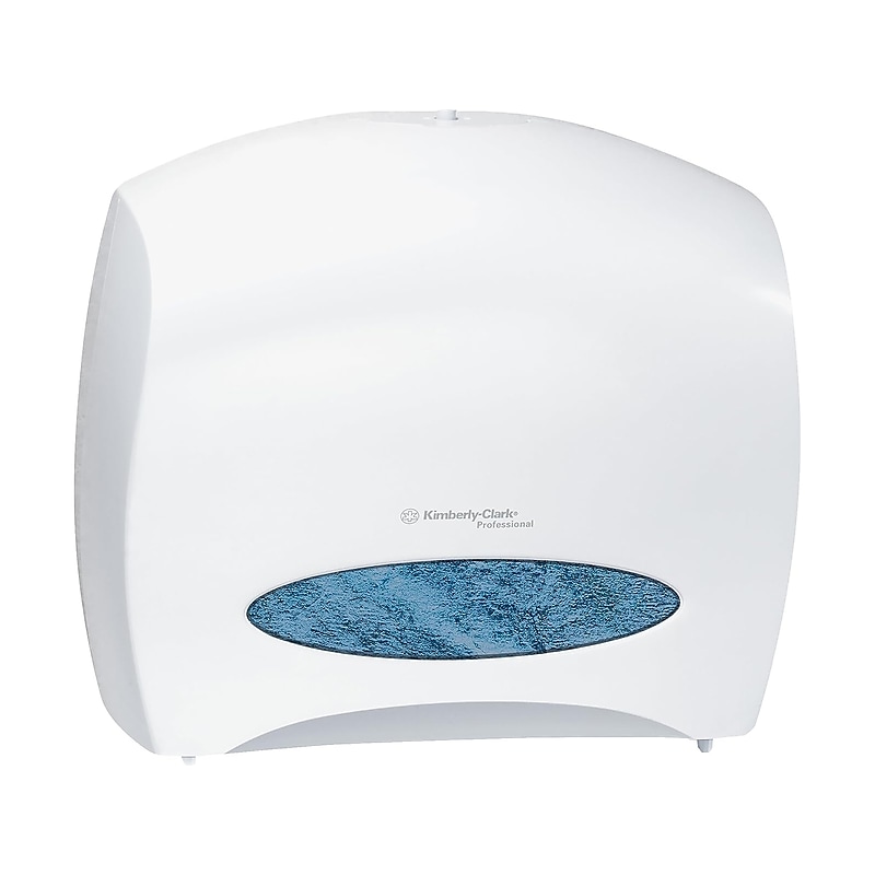 Kimberly-Clark Professional Jumbo Roll Toilet Paper Dispenser with Stub Roll, White (09508) image 1