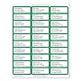 Geographics Holiday Address Labels, Green, 90/Pack (50072)~#|#~7D170DFC-563E-4695-8D2572C670C25B04_sc7