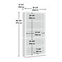 Sauder Select 70"H 5-Shelf Bookcase, Sindoori Mango (426473)~#|#~7D1D6688-9A1C-47C3-95D60654A518F59D_sc7