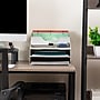 Mind Reader 5-Compartment Plastic Desk Tray, Beige (ANCHBOX5-BEI)~#|#~7D21BA98-07C9-49BD-B6D4A12E0E895976_sc7