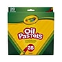 Crayola Oil Pastels, Assorted Colors, 28/Box (52-4628)~#|#~7D293D02-D15F-4341-8243A35E6C6433D1_sc7