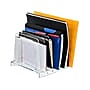 Azar Acrylic Compact File Sorter, Clear (300358)~#|#~7D293DEC-892F-44E0-86DC47AB813E7F15_sc7