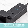 Philips 4-Outlet Surge Protector, 450J, Adapter-Spaced, 4 ft. Braided Cord, Black (SPP3503B/37-T1)~#|#~7D2EDEA7-EB8B-4E9A-835009CD3AF4621D_sc7