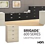 HON Brigade 600 Series 4-Drawer Lateral File Cabinet, Locking, Letter/Legal, Putty/Beige, 42"W (HON694LL)~#|#~7D37869A-1FC9-4187-BC0AAD5391594D21_sc7