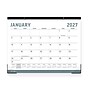 2027 Blue Sky 17" x 22" Monthly Desk Calendar, Gray/White (161000)~#|#~7D3F2087-29BE-4A3F-BEA2A236C9F56844_sc7
