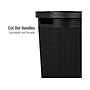 Mind Reader 10.57-Gallon Hamper with Lid, Plastic, Black (40FABHAMP-BLK)~#|#~7D3FD583-A8BE-4AB6-AB3AD60FE6FA59BC_sc7