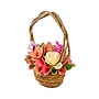 National Tree Company 10" Spring Pink Floral Basket (EG79-19B0110-1)~#|#~7D444DEF-D709-4D4E-BD710C02AB9BE507_sc7
