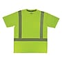 Ergodyne GloWear 8292 High Visibility Short Sleeve T-Shirt, ANSI Type R Class 2, Lime, 3XL (22237)~#|#~7D4952C7-C998-4E99-B279BB24FD08AFE9_sc7