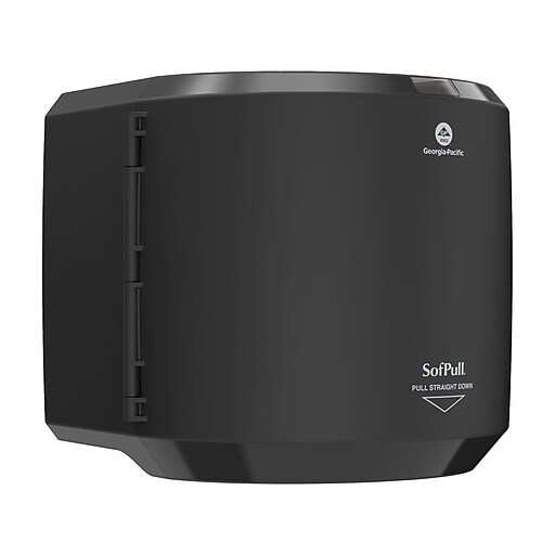 SofPull Centerpull Paper Towel Dispenser, Black (58201B) | Staples