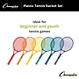 Champion Sports Plastic Tennis Racket Set, Assorted Colors (CHSJTRSET)~#|#~7D510CE5-E98C-4DDA-B5708791AA6F1D2E_sc7