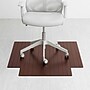 Anji Mountain Standard Bamboo Carpet & Hard Floor Chair Mat with Lip, 36" x 48", Dark Cherry (AMB24004)~#|#~7D56BD8F-B1DB-4A18-BA52FCA333522215_sc7