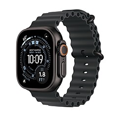 Apple Watch Series 11 GPS + Cellular Smartwatch, 46mm, Jet Black