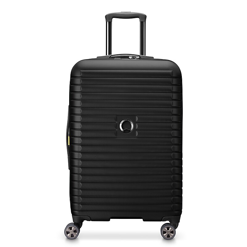 Delsey Paris Cruise 3.0 24" Hardside Suitcase, 4-Wheeled Spinner, TSA Checkpoint Friendly, Black (40287982000) image 1
