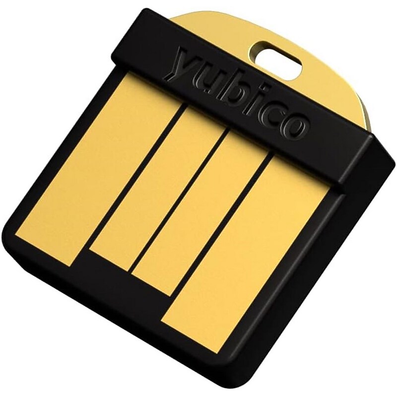 Yubico YubiKey 5 Nano USB Security Key, Black (992-00003) image 1