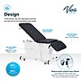 Viva Comfort XRO 3-Section Electric Height and Back Adjustable Exam Table, 600 lbs. Capacity, Black (ADI903-23-BLK-MK)~#|#~7D5F9472-5FF2-4044-AD2C645511A8B6D8_sc7