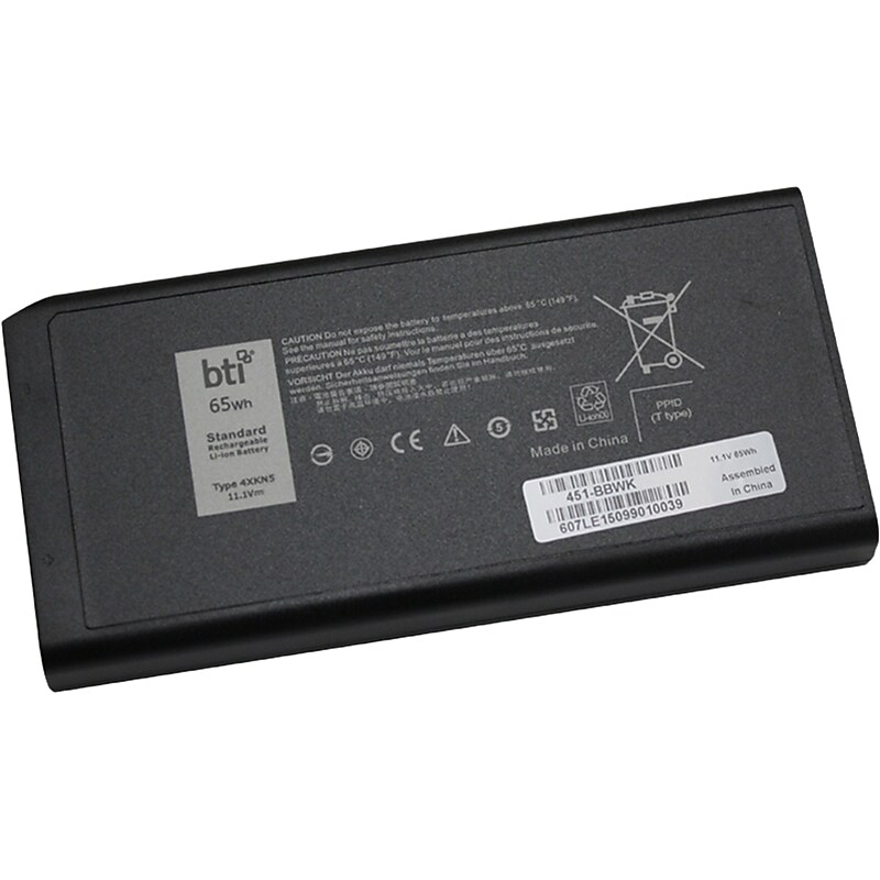 Battery Technology Li-Ion Replacement Battery for Dell Latitude 14 Laptops, 5856mAh (451-BBWK-BTI) image 1