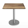 Flash Furniture TopGuard Rectangle Wood Restaurant Dining Table and Base, 30" x 24", Natural/Silver Base (ST2430NATTR18S)~#|#~7D610034-83A0-4DF5-989687E0F04D8693_sc7