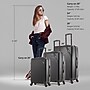DUKAP Discovery  3-Piece Hardside Spinner Carry-On Luggage Set, TSA Checkpoint Friendly, Black (DKDISSML-BLK)~#|#~7D61D127-0B05-4932-84BA5C775DF67038_sc7