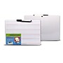 Flipside Dry-Erase Mobile Lined Whiteboard with Pen and Eraser, 0.75' x 1', 12/Pack (19134)~#|#~7D6443C6-1743-4CCE-82177204D65A29B4_sc7