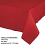 Creative Converting Touch of Color 108 in. x 54 in. Paper Table Covers, Classic Red, 6/Pack (711031)~#|#~7D66D95B-A841-4EE8-B21F6C24C8C10E5A_sc7