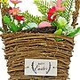 National Tree Company 15" Easter Floral Wall Basket (EG79-19GV018-1)~#|#~7D67505B-765C-448D-B1D9191AD0B33C3F_sc7