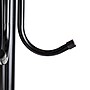 Mind Reader Alloy Collection Coat Rack with 8 Hooks, Black, Metal, 2/Set (2CRACK11-BLK)~#|#~7D678492-201C-4D7F-93A6090EDCBA05FF_sc7