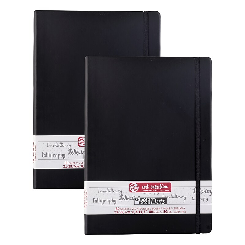 Talens Art Creation 8.3" x 11.7" Sketch Book, 80 Sheets/Book, 2/Bundle (TLN9314403M-2) image 1