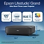 Epson Lifestudio Grand 4K Wireless PRO-UHD Ultra Short Throw Laser Projector, Black (V11HB82120)~#|#~7D6B82AC-0E24-4B2B-9C36D2716E6C8B07_sc7
