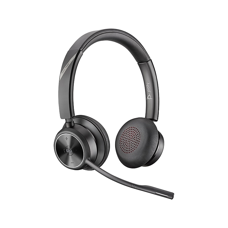 Poly Savi 7320 Office Wireless Noise Canceling Stereo On Ear Headset, MS Certified (7S430AA#ABA) image 1
