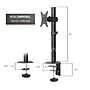 Mount-It! Adjustable Single Monitor Desk Mount, 17" to 32", 19.8 lbs., Black (MI-1706BLK)~#|#~7D75AB0A-BBD9-475D-BA7EB304612316A6_sc7