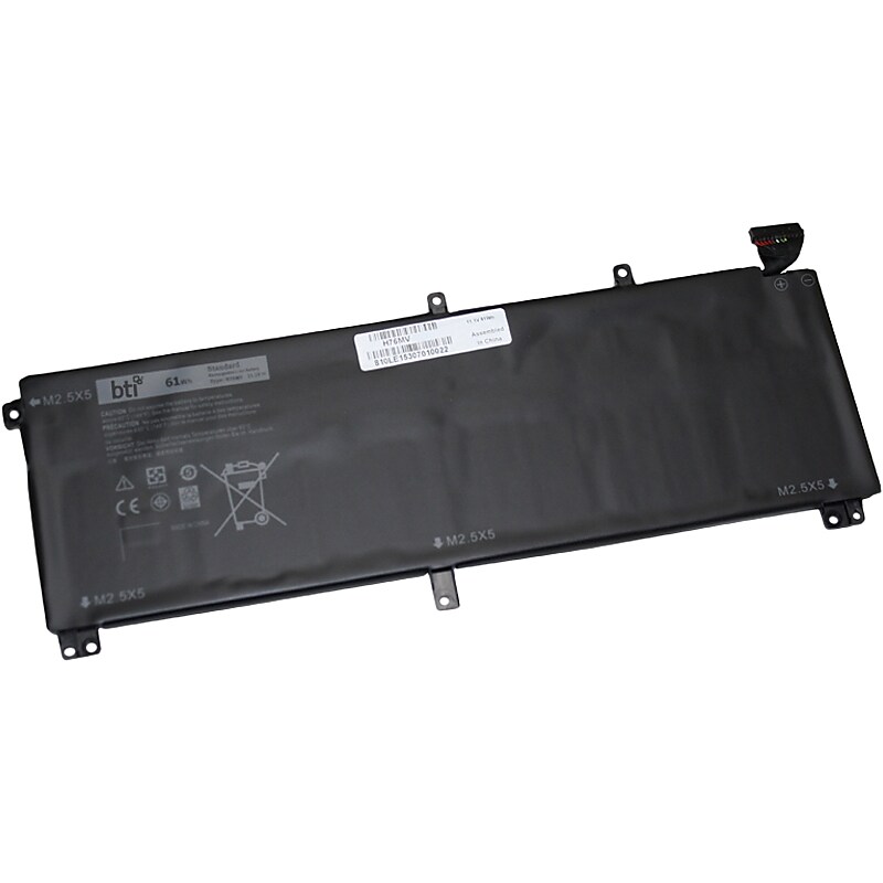 Battery Technology Li-Ion Replacement Battery for Dell Laptops, 5495mAh (H76MV-BTI) image 1