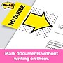 Post-it 'Notarize' Message Flags, 1" Wide, Yellow, 100 Flags/Pack (680-NZ2)~#|#~7D7D0236-6FAC-4A0D-86EAE3E7B8380B75_sc7