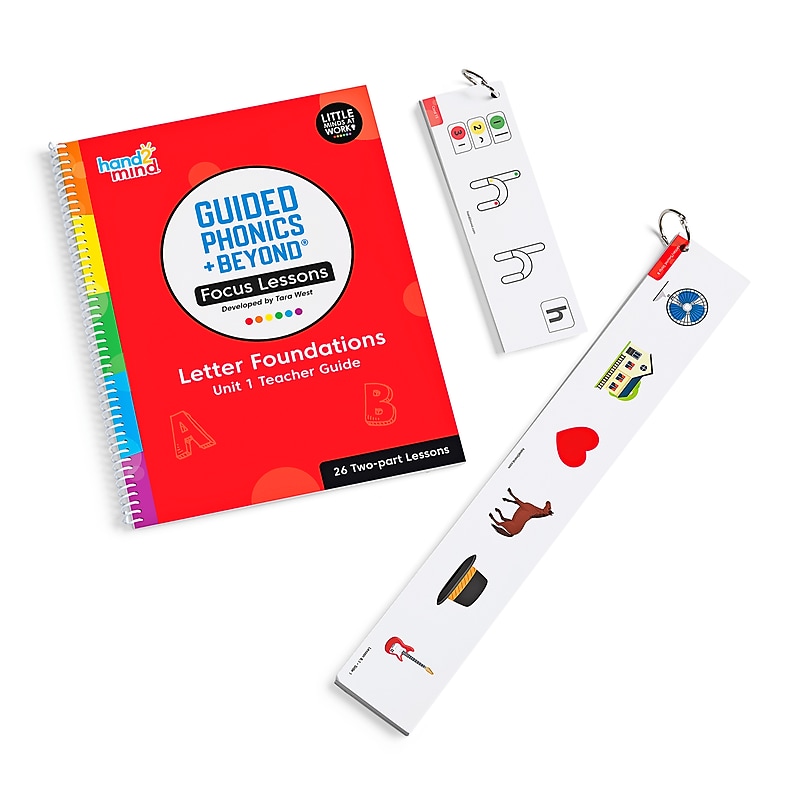 hand2mind Guided Phonics + Beyond Unit 1 Focus Lessons (H2M-96151TGU1) image 1