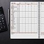 Global Printed Products Business Expense Accounting Journal, 8.5" x 11", Black/Blue, (GPP-0116)~#|#~7D810913-1E11-4EB6-829849F246FA6449_sc7