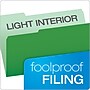 Pendaflex Recycled File Folder, 1/3-Cut Tab, Legal Size, Green, 100/Box (43501/3BGR)~#|#~7D83367A-2CC5-45AE-9B7A3EC9B7704252_sc7