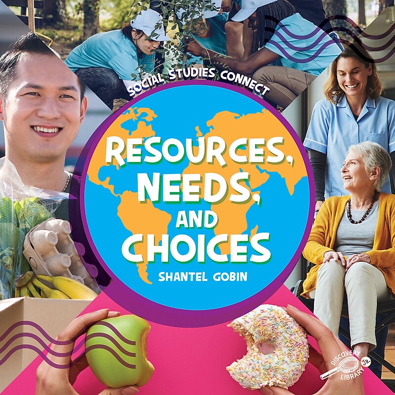 Carson-Dellosa Discovery Library Jr Resources, Needs, and Choices, Hardcover (CD-9781731656377) image 1