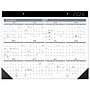 2026 AT-A-GLANCE Contemporary 21.75" x 17" Monthly Desk Pad Calendar, White/Black (SK24X-00-26)~#|#~7D8DE4E7-2539-4AF8-ADDB6958BEEF7DED_sc7